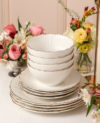 Zinnia 24 Pc. Dinnerware Set, Service for 8