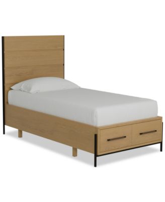 Linstead Twin Panel Storage Bed, Created for Macy's