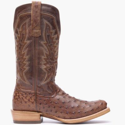 Men's PRCA Collection Full-Quill Ostrich Western Boot
