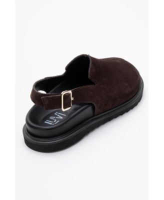 Women's Laby Leather Clogs