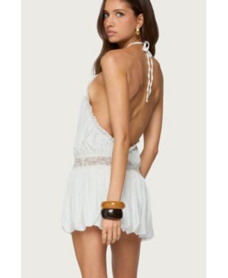 Women's Aida Backless Bubble Mini Dress