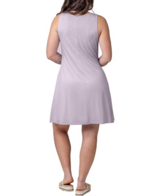 Maternity Penelope Crossover Nursing Dress