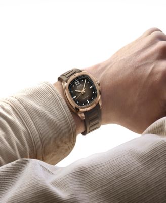 Unisex Multifort Brown Swiss Automatic Watch, 40mm