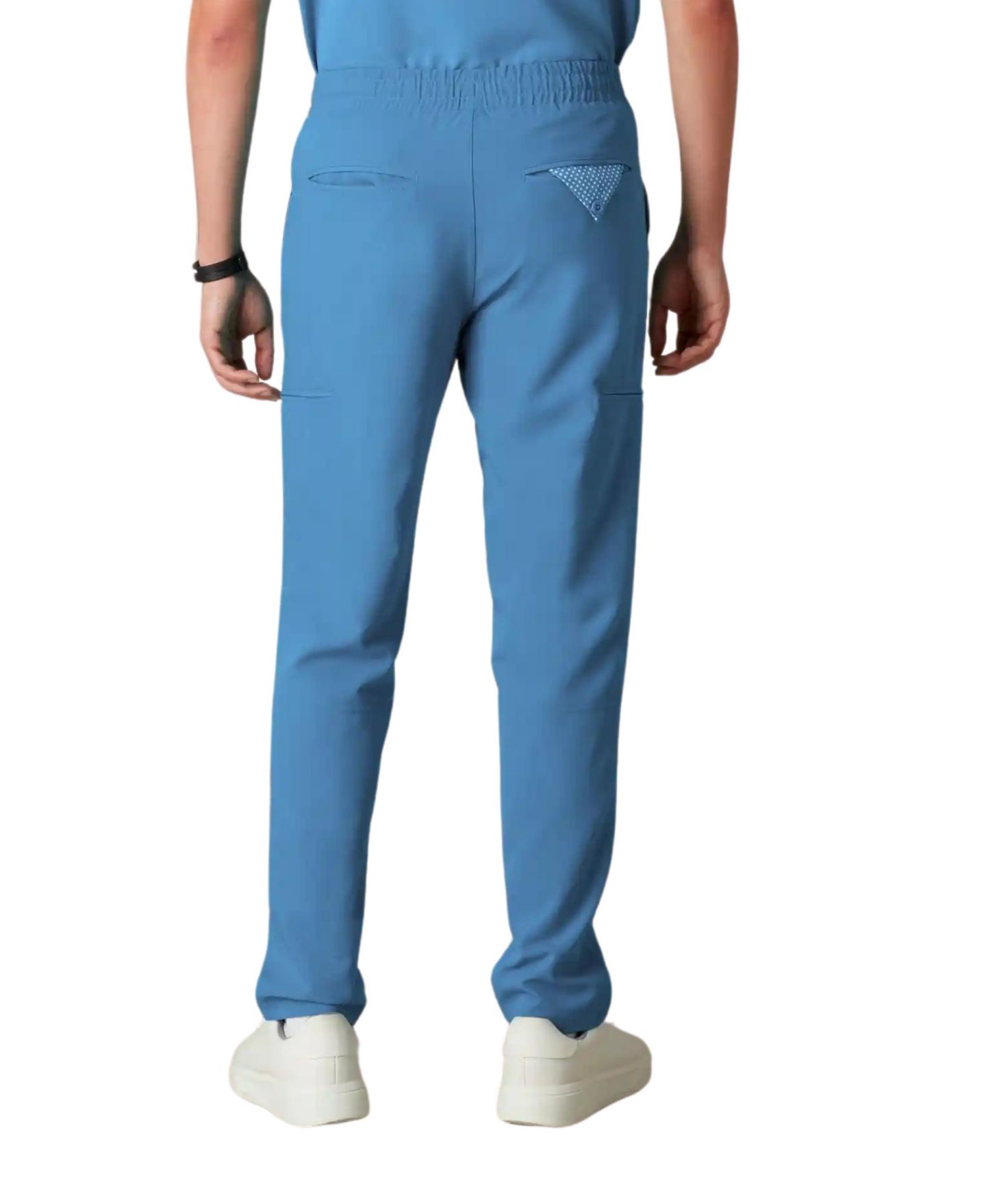Мужские брюки Members Only Hampton Open Bottom Scrub Pants for Men, цвет: Синий — фото 17