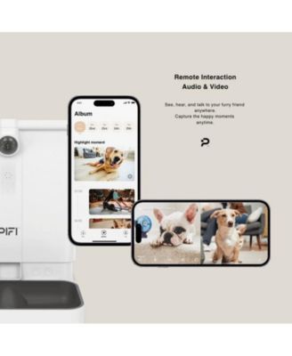 All-in-One Smart Pet Feeder - Dog Feeder & Cat Feeder - Multi Pet Feeder - Dual Hopper - Customizable Feeding Meal Tracking via App - 5g&2.4g Wi-Fi