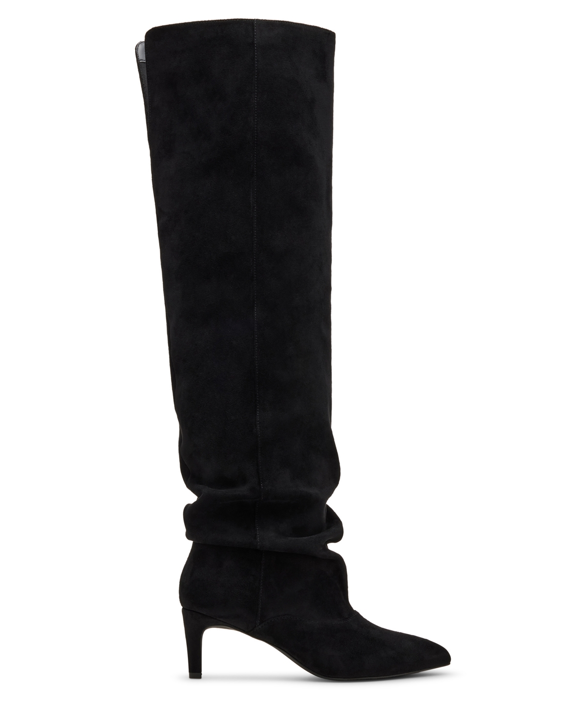Madden Girl Women's Stassi Wide-calf Over-the-knee Stiletto Dress Boots In Black