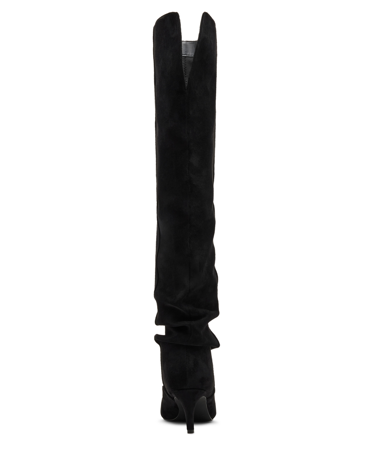 Madden Girl Women's Stassi Wide-calf Over-the-knee Stiletto Dress Boots In Black