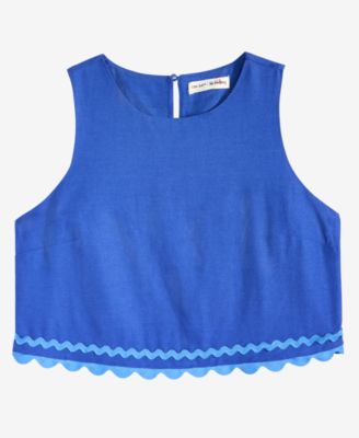 Women's Ric Rac Appliqu&eacute; Top, Macy's Exclusive - | Alix Friedberg Capsule Collection