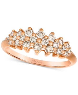 Nude Diamond Ring (1/2 ct. t.w.) in 14k Rose Gold