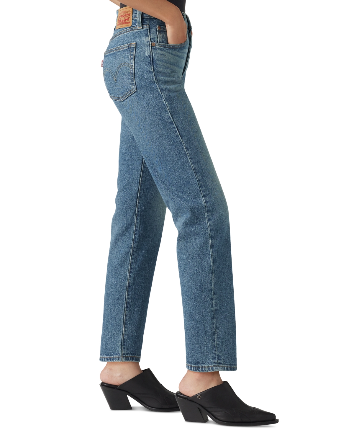 Levi's Women's 501 Original-Fit Cropped Straight-Leg Jeans