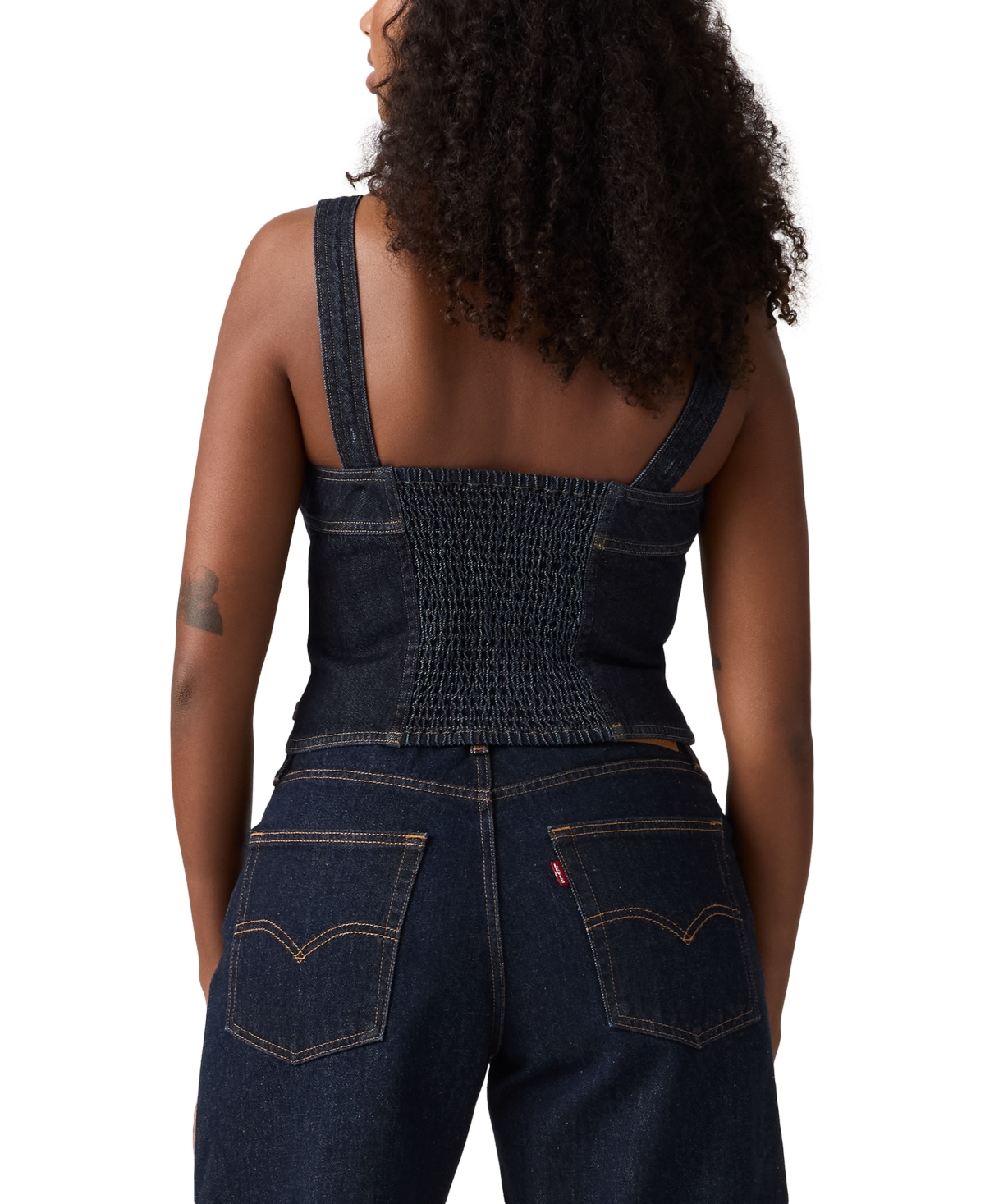 Levi's Women's Cotton Drea Denim Tank