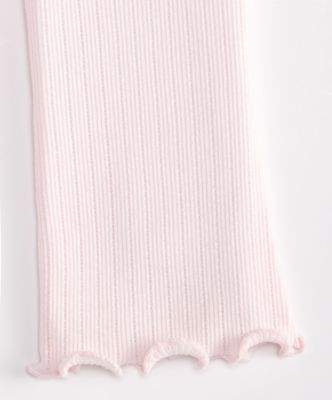 Baby Girls Mix and Match Pointelle Flare Leggings