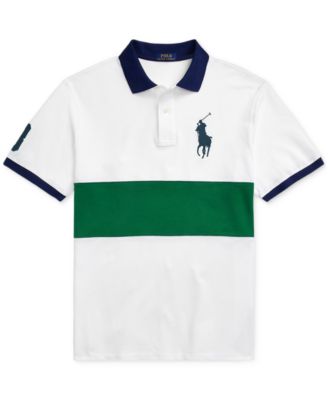 Men's Big & Tall Big Pony Mesh Polo Shirt