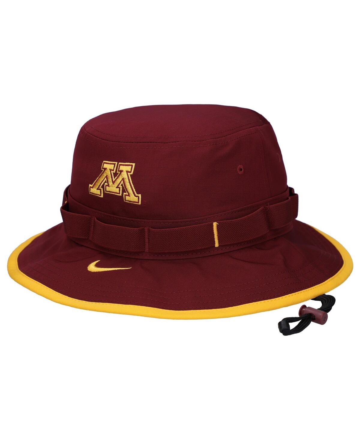 Nike Men's Maroon Minnesota Golden Gophers 2024 Sideline Apex Performance Boonie Bucket Hat In Burgundy