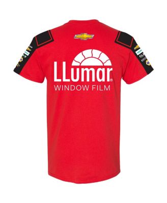Men's Red/Black Chase Elliott Lumar Uniform T-Shirt