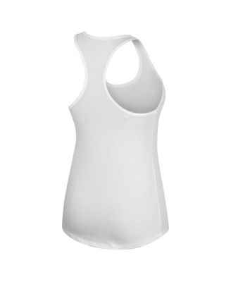 Women's White Oklahoma City Thunder 2025 NBA Finals Champions Oasis Racerback Tank Top