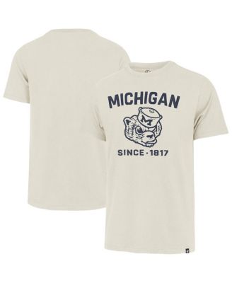 '47 Brand - Men's Cream Michigan Wolverines Duster Franklin T-Shirt