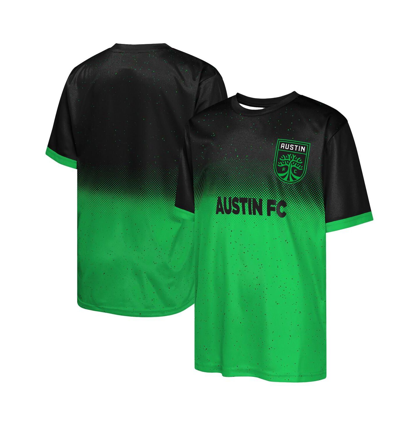 Детская футболка Outerstuff Black Austin FC Stalwart Defender — фото 1