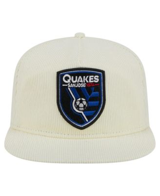 Men's Cream San Jose Earthquakes 2025 Kickoff Snapback Golfer Hat