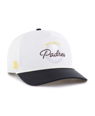 '47 Brand - Men's ' Brand White/Black San Diego Padres Gimmie Golf Hitch Rope Adjustable Hat