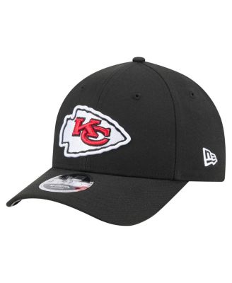 New Era - Men's Black Kansas City Chiefs Team Collection 9FORTY M-Crown Adjustable Hat