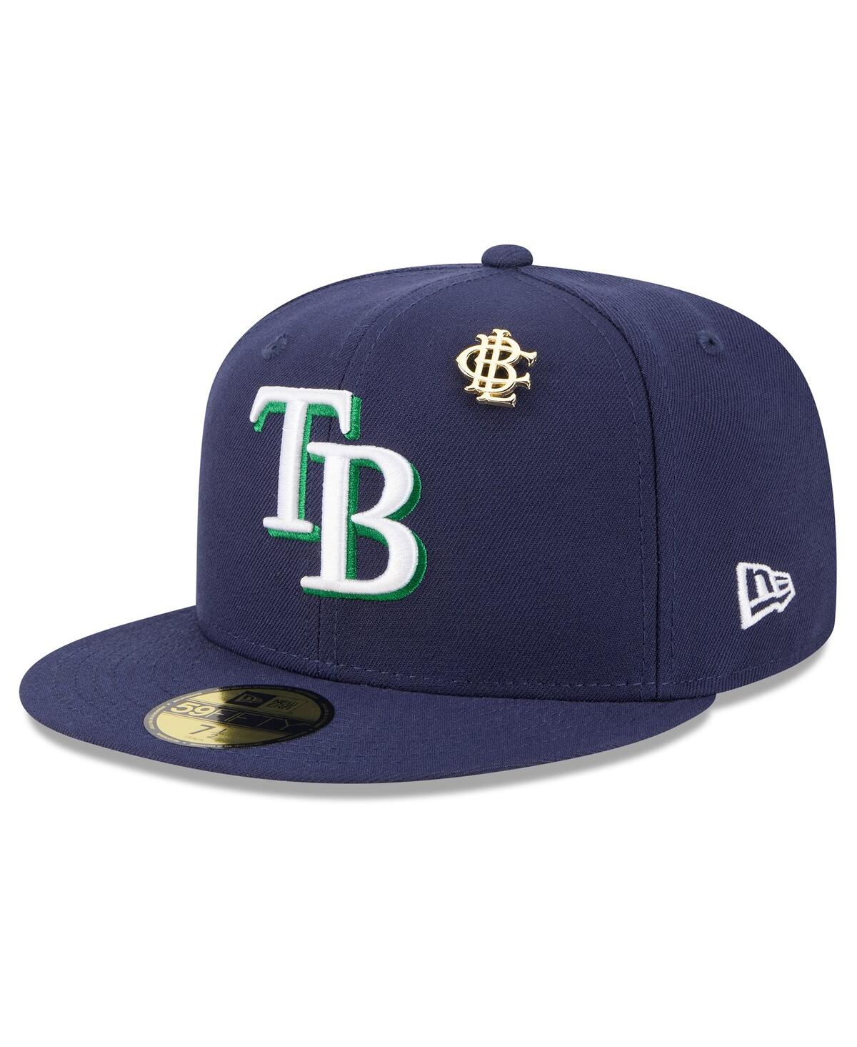 New Era Men's Navy Tampa Bay Rays 2025 Big League Chew 59fifty Fitted Hat In Blue