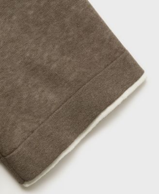 Men's Contrasting Cotton-Blend T-Shirt