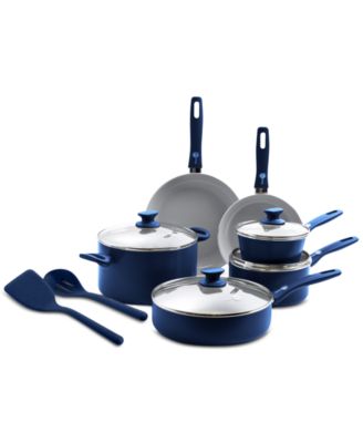 GreenPan - Dover 12-Piece Ceramic Nonstick Cookware Set