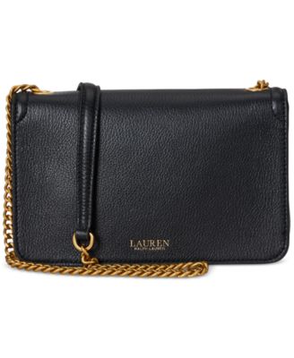 Bradley Small Pebbled Leather Crossbody Wallet