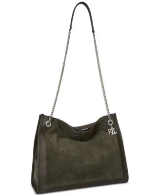 Suede Large Bradley Shopper Tote Bag