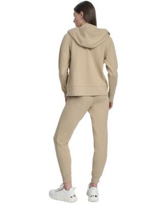 Sport Women's Two-Tone Zip-Front Long-Sleeve Hoodie