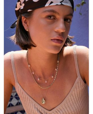 Gold Stud Earrings - Ariel Studs