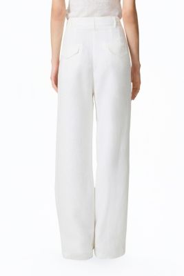 Women's Wide-Leg Linen Pants