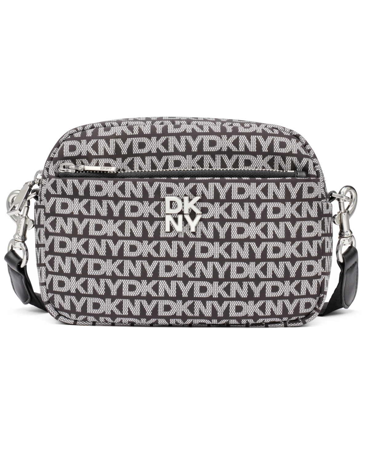 Dkny Jenny Small Logo Camera Bag In Black