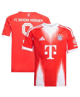 adidas - Big Boys and Girls Harry Kane Red Bayern Munich 2025/26 Home Replica Jersey