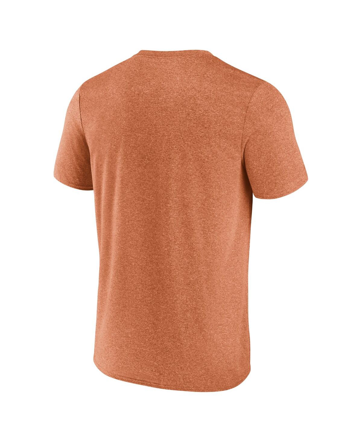 Fanatics Men's Texas Orange Texas Longhorns Fundamentals Overlay Movement T-shirt In Orange