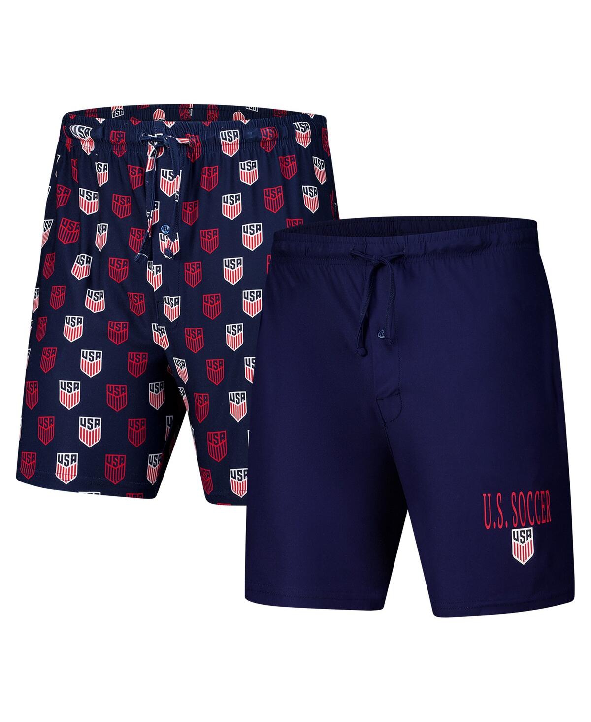 Men's 2-Pack Navy Usmnt Record Shorts Set - Navy