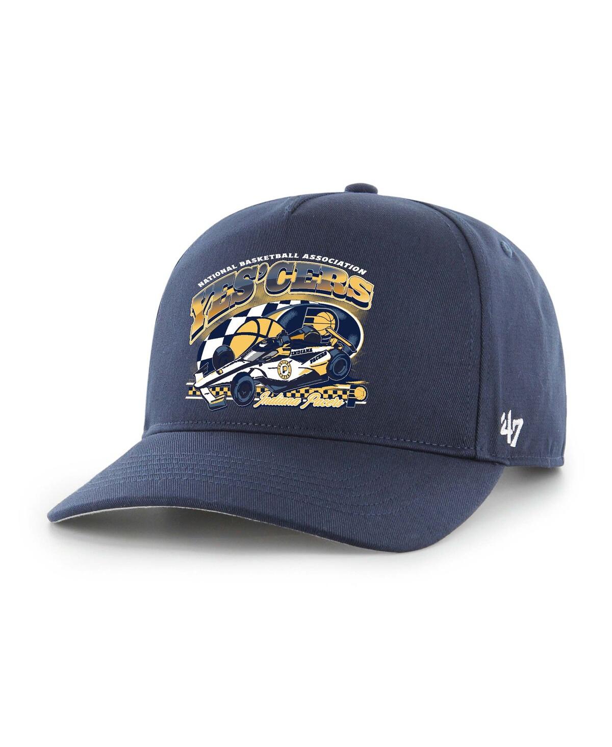 Men's Navy Indiana Pacers Solid Hitch Adjustable Hat - Navy
