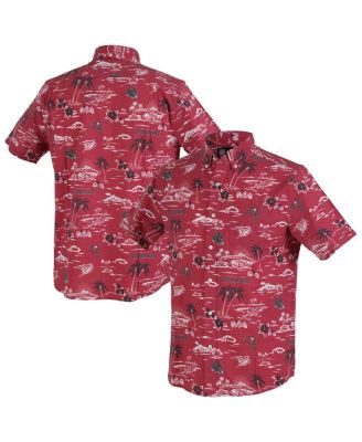 Reyn Spooner - Men's Red Tampa Bay Buccaneers Kekai Performance Button-Down Shirt