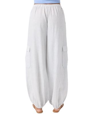 Juniors' Kimmie Pull-On Cargo Pants