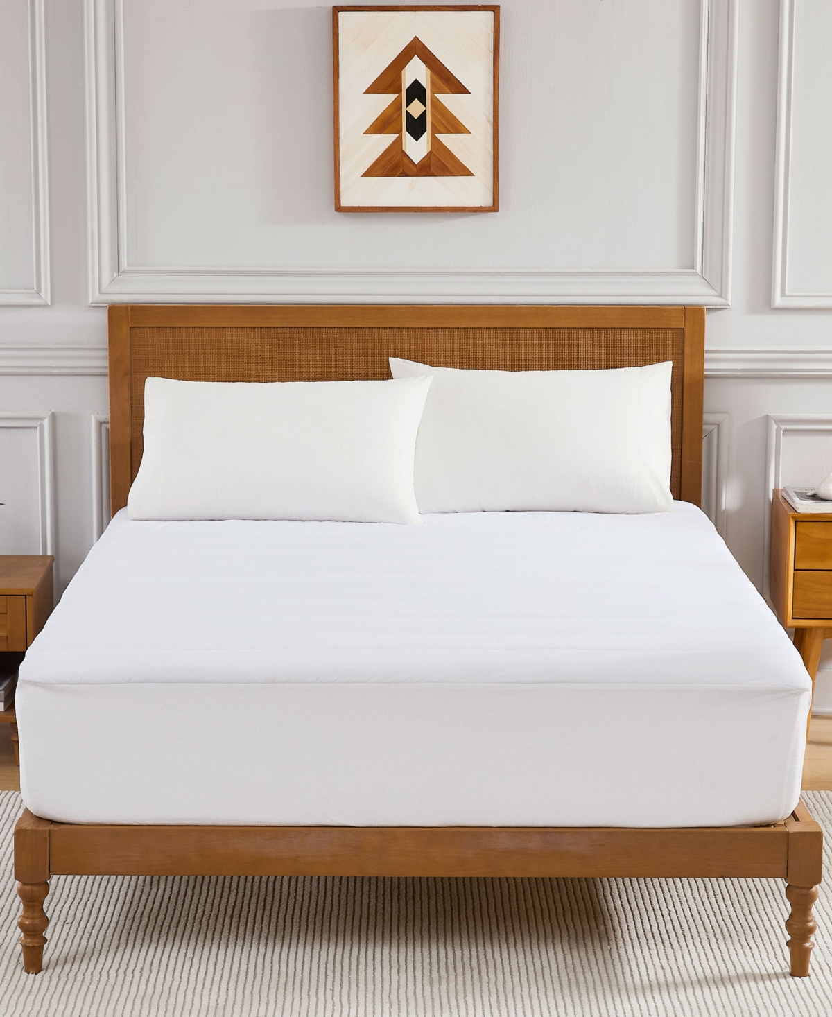 Tommy Bahama Home Tommy Bahama Allergy Control Mattress Pad, King In White