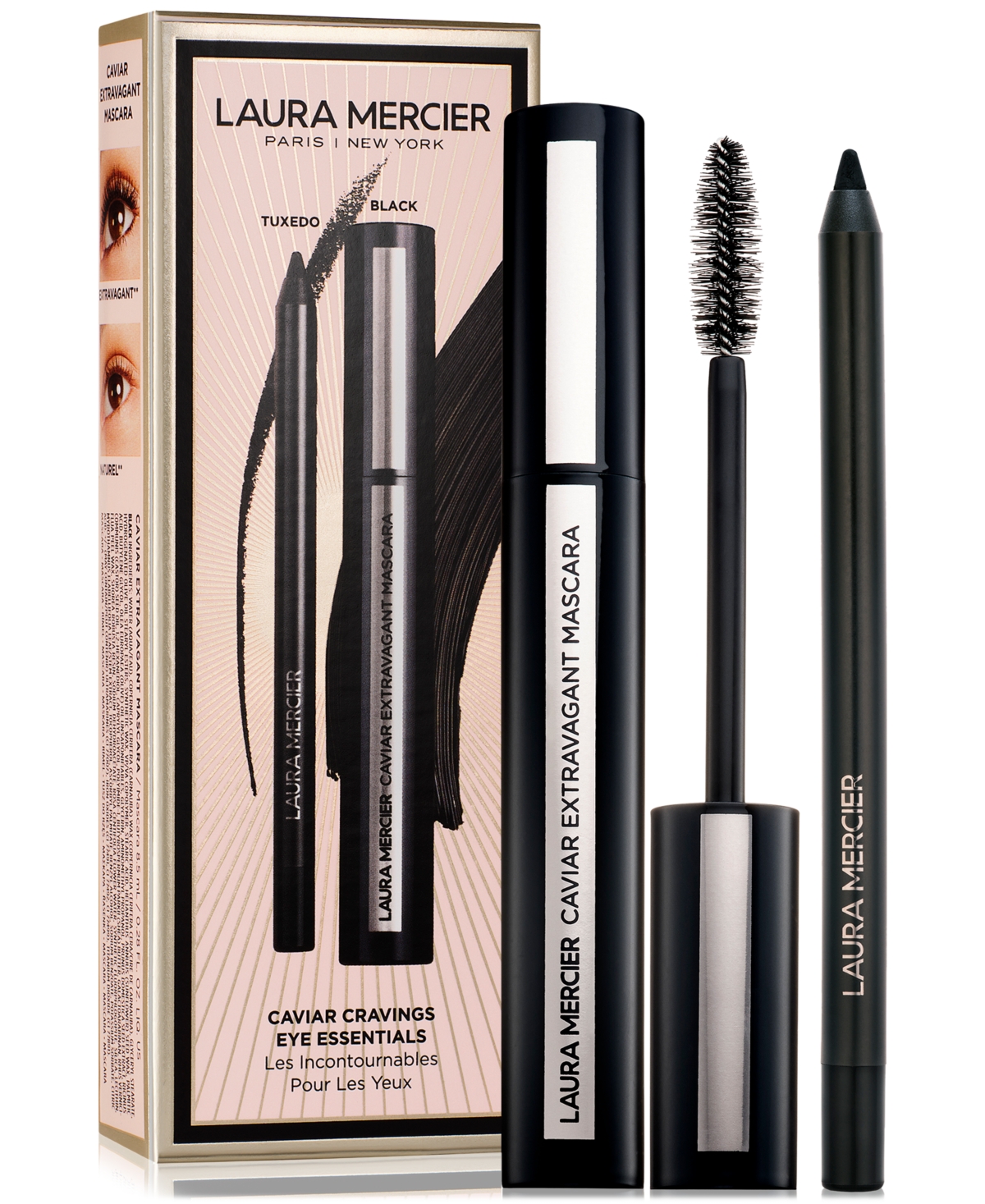 Laura Mercier 2-pc. Caviar Cravings Eye Essentials Set In Transparent