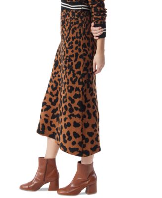 DO by Women's Bar Jacquard-Print A-Line Skirt