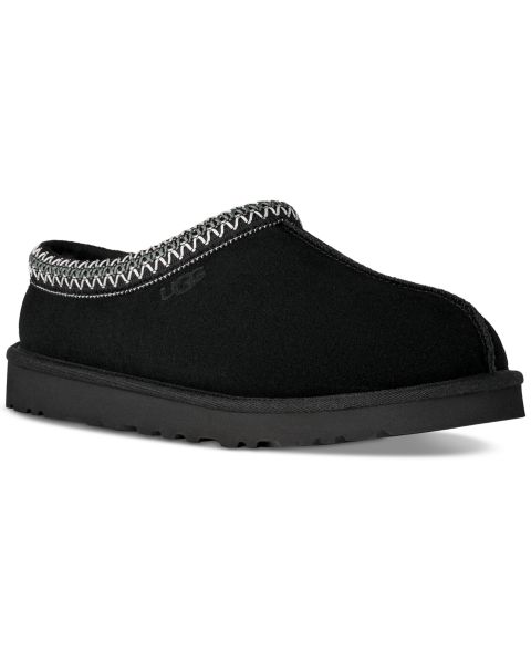 Мужские тапочки UGG® Tasman II Round-Toe Slippers, цвет: Чёрный