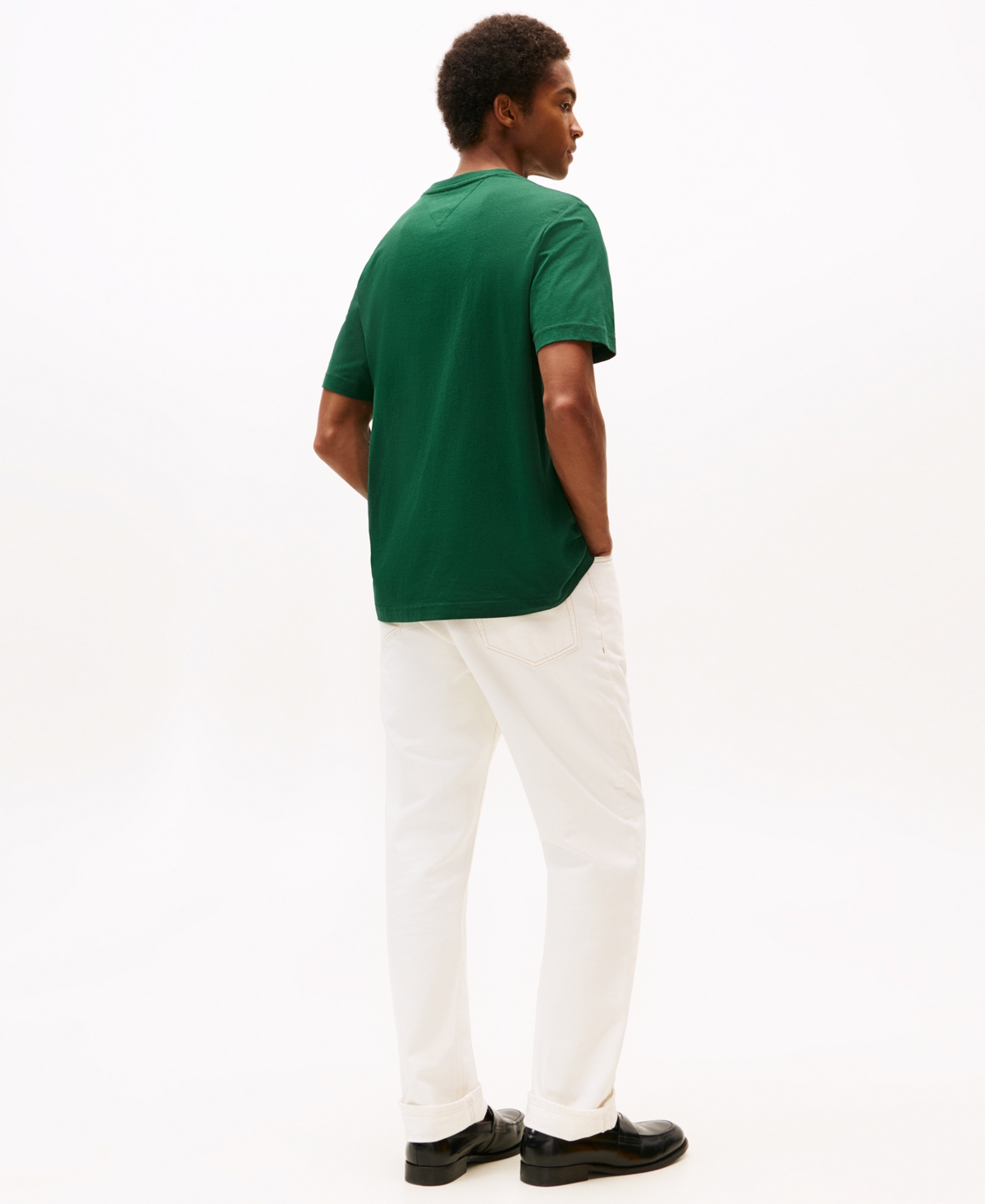 Tommy Hilfiger Men's Chest Insert Logo Short Sleeve T-shirt In Green
