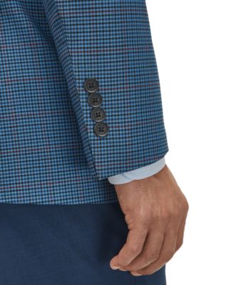 Brooks Brothers Men's Classic-Fit Stretch Check Sport Coat