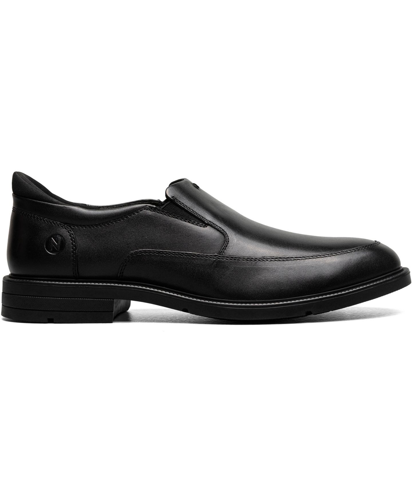 Мужские туфли Nunn Bush Kore EZ Icon Moc Toe Slip On, цвет: Чёрный — фото 4