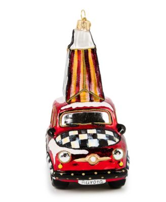 Christmas Shopping Car Ornament