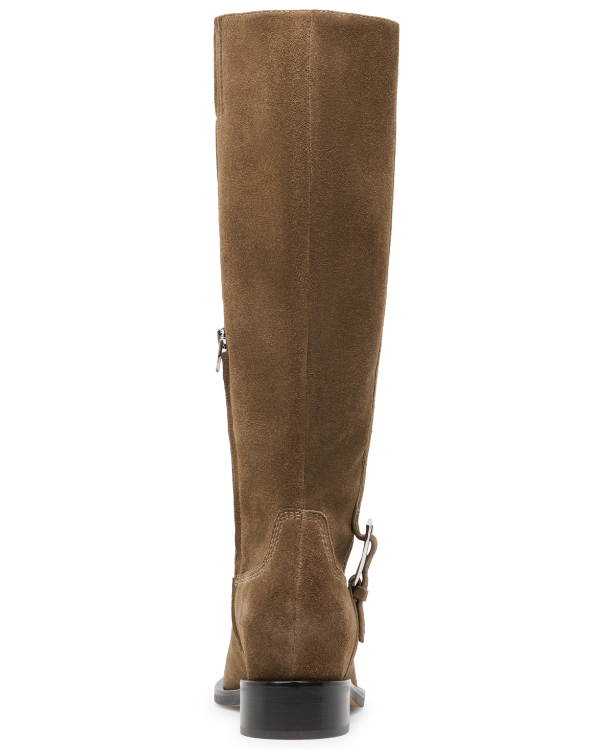 Dolce Vita Womens Kilian H2o Tall Knee High Buckle Riding Boots Regular Wide Calf In Brown