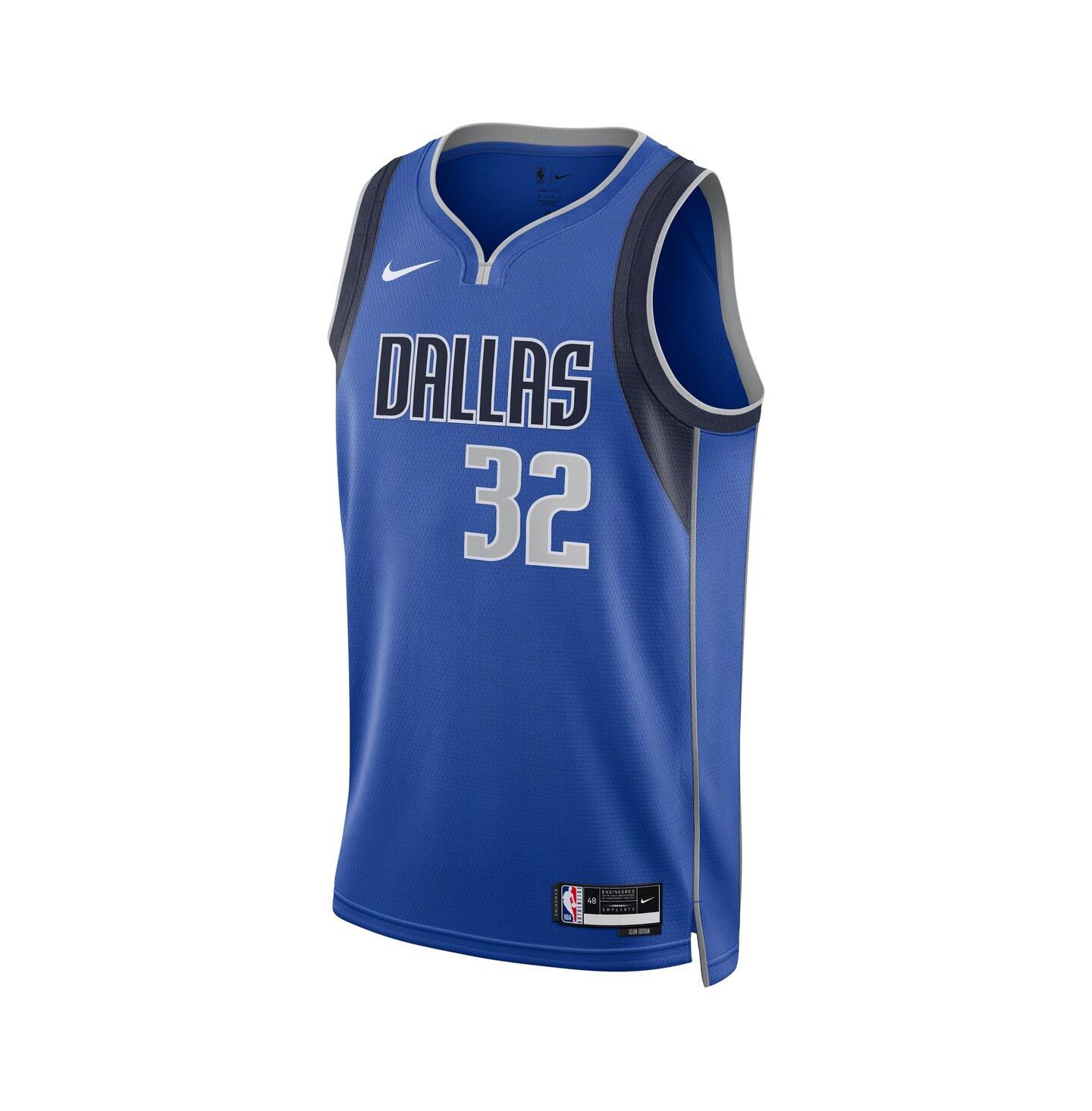 Топ Nike Cooper Flagg Blue Dallas Mavericks 2025 NBA Draft First Round Pick Swingman Jersey - Icon Edition — фото 3